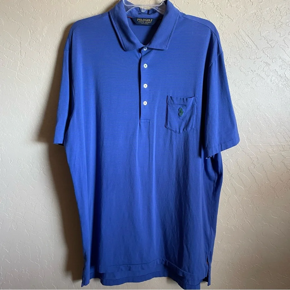 Polo by Ralph Lauren Men's Blue Polo Shirt XL